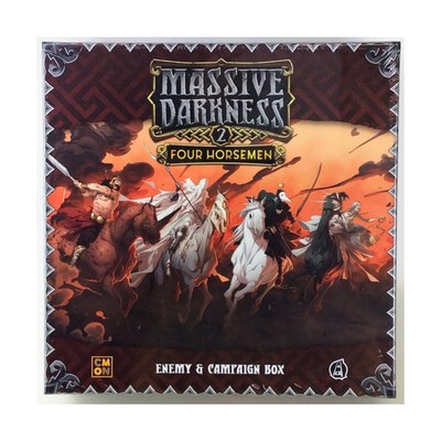 CMON Massive Darkness 2 Four Horsemen (Kickstarter Exclusive) Box Fair/NM