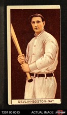 1912 T207 Art Devlin Braves 2 - GOOD
