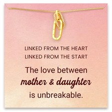 STORYJEWELLERY Mother Daughter Necklace, Christmas Gifts for Mom and Daughter...