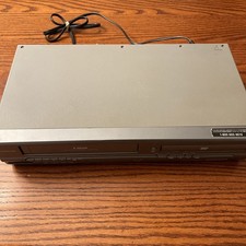 Magnavox MWD2205 VCR/DVD Player 4 Head Gray - No Remote Control - Parts