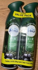Febreze White Pine Juniper Limited Edition Air Freshener Spray 2 Pack