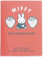 2026 Schedule Book Agenda Planner Miffy B6 Weekly #01