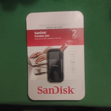 SanDisk Portable SSD 2TB 800MB/s Portable External SSD, Black