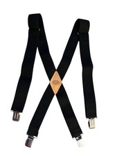 Dickies Men's Elastic X-Back Heavy Duty Clip-End Work Suspender Braces NEW