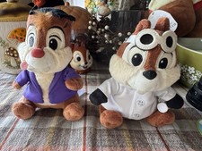 Disney Parks Chip N Dale Halloween Dr Frankenstein Monster Plush Set Spooky