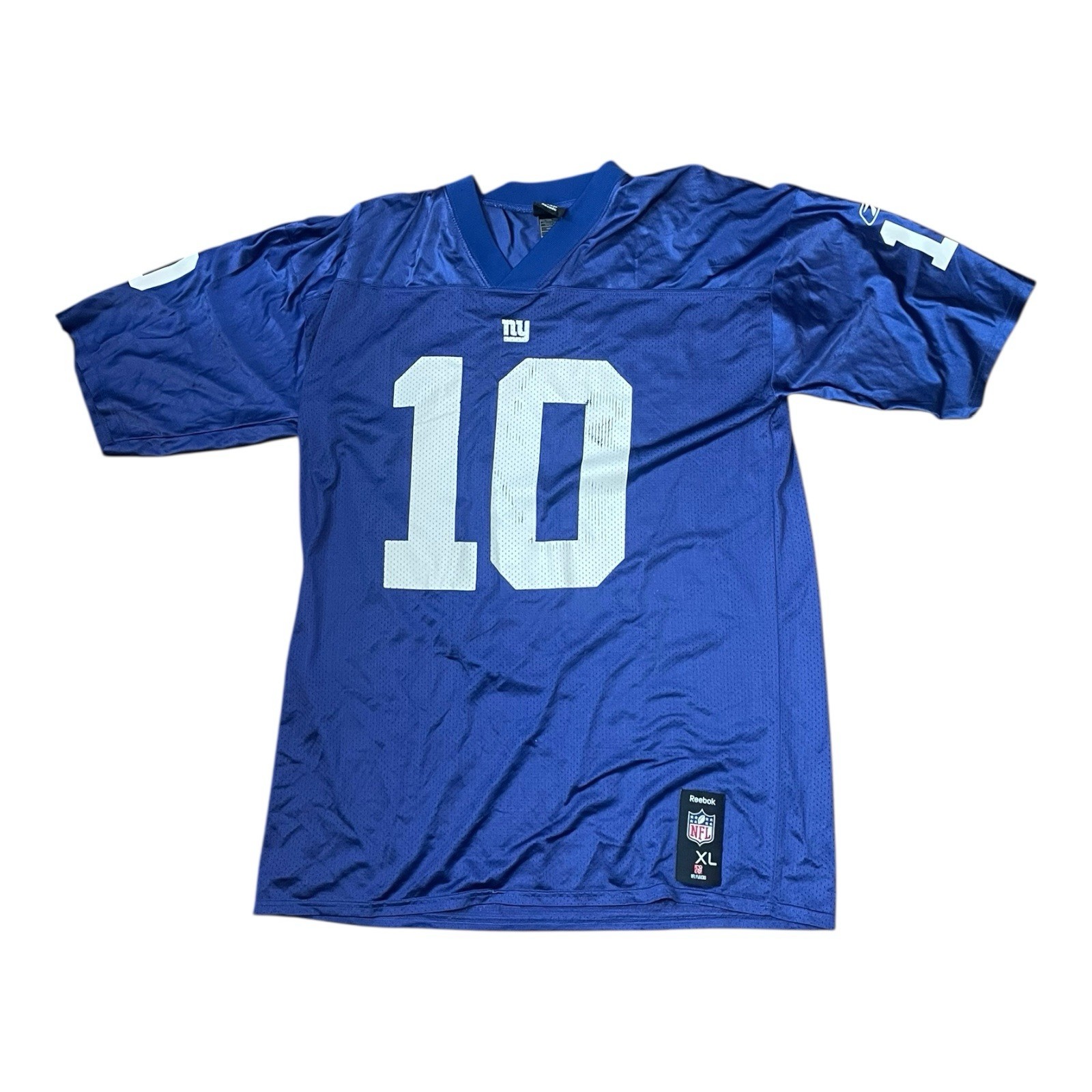 New York Giants Eli Manning #10 Reebok NFL Players Team Apparel XL