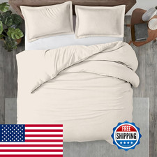 Kotton Culture 1 Pc Duvet Cover King Size-100 Egyptian Cotton 600 Thread Count