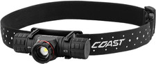 Coast XPH30R 1200 Lumen USB-C Rechargeable Dual Power Headlamp with Twist Focus