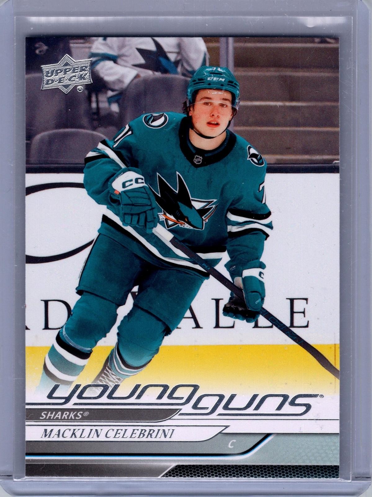 Macklin Celebrini 2024-25 Upper Deck #451 RC San Jose Sharks