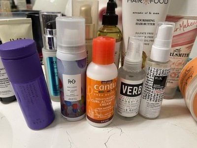 Mixed Brands Hair Styling Lot Cantu VERB JVN Sulfate-Free Curl Enhancing