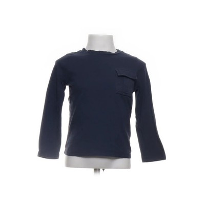C&A, Langarmshirt, Größe: 110, Blau, Baumwolle, Einfarbig, Unisex (Kinder) -FRP