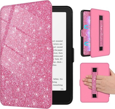 Case for 7'' Kindle Paperwhite (12th Gen 2024) Slim Shell Cover with Hand Strap