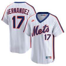 New York Mets Keith Hernandez #17 Nike Throwback Cooperstown MLB Limited Jersey
