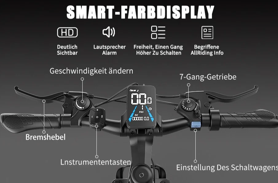 26 inch E Bike City E-Bike SHIMANO 7-Gang, E-Hollandrad mit 36V 25km/h e Bicycle - Bild 4 von 4