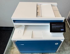 HP Color PrLaserJet Pro MFP 4301fdw All-In-One Printer White/Blue