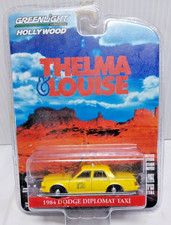 Greenlight Hollywood Thelma & Louise 1984 Dodge Diplomat Taxi 1:64 Diecast