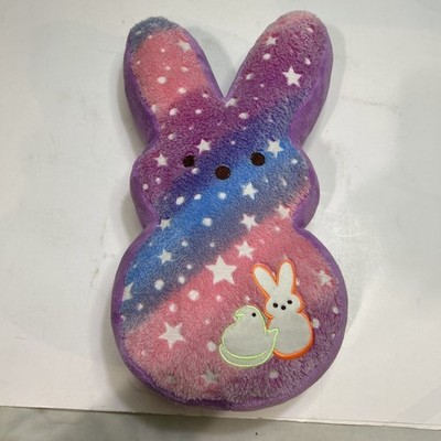 2023 Easter Exclusive Peeps 16  Glow in the Dark Plush Bunny RARE EUC 