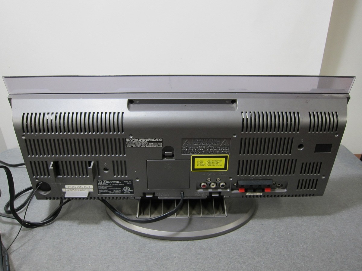 Emerson MS3110 3-Disc Multi CD Player AM/FM Radio - PARTS/REPAIR