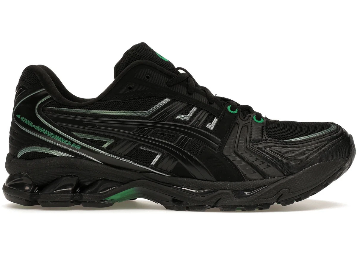 8ON8 x ASICS Gel Kayano 14 Black Green for Sale | Authenticity
