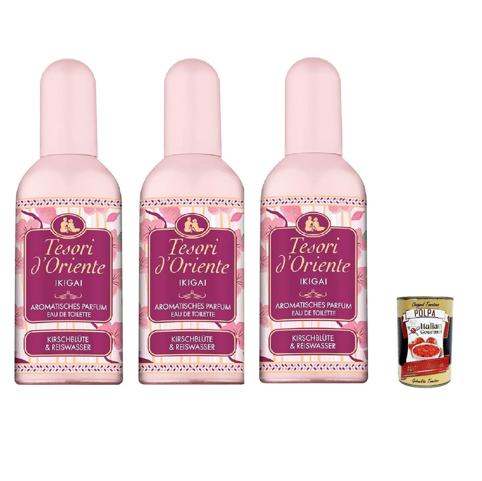 Parfum floral aromatique brume corps Tesori d'Oriente Ikigai coffret soin bien-être