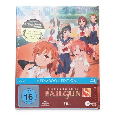A Certain Scientific Railgun S - Vol.4 - Limited Edition - Blu-Ray - NEU