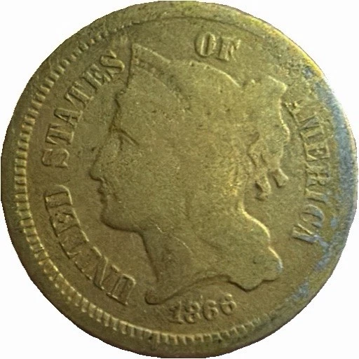 1866 Year US Three Cent Nickels for sale | eBay