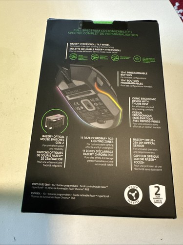 Basilisk V3 Customizable Ergonomic Gaming Mouse, Chroma RGB Lighting - Picture 2 of 3