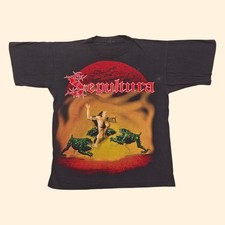 Sepultura Megaprint Bootleg Vintage 90s T Shi...