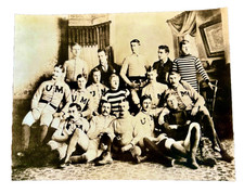 RARE  1889 University of Minnesota Football Team Photo w/ Uniforms, 6.75 x 8.5