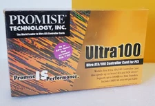 PROMISE TECHNOLOGY ULTRA100 ATA/100 CONTROLLER CARD FOR PCI - NEW SEALED BOX!