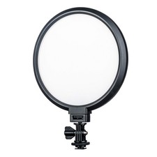 Viltrox Vl-300T 8-Inch Round Video Light, Ultra-Slim, Adjustable Brightness And