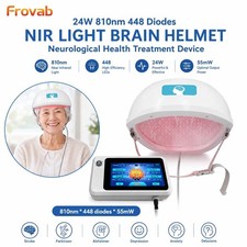 810nm PBM Helmet 448 Diodes for Alzheimer Parkinson Stroke Sleep