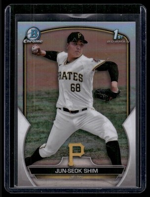 2023 Bowman Chrome #BCP-153 Jun-Seok Shim Prospects