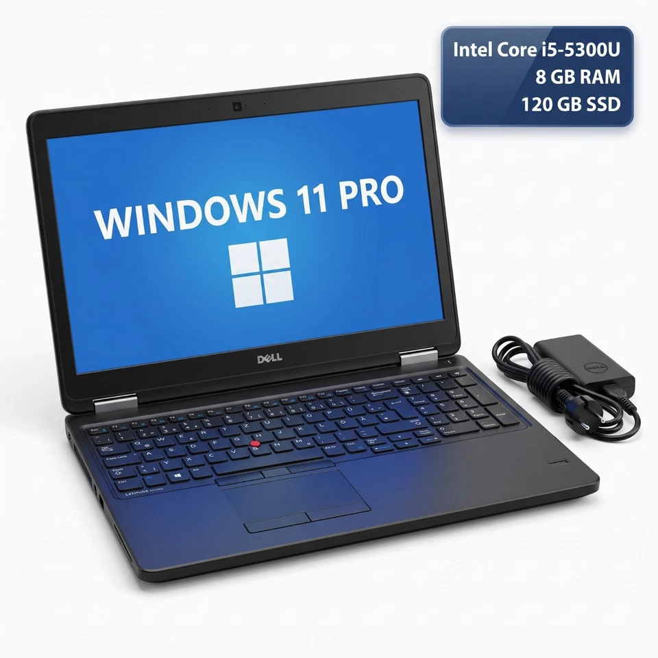 Dell Latitude E5550 · i5-5300U · 8GB · 120GB, Foto 1 von 5