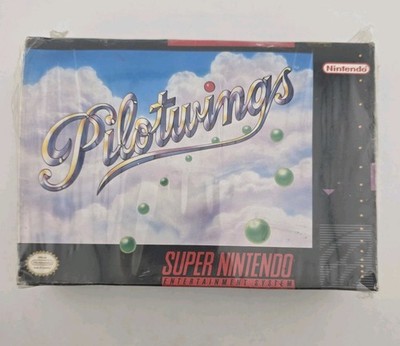 Pilotwings - Box Only - Super Nintendo Snes - Shrink Wrap (No Game)