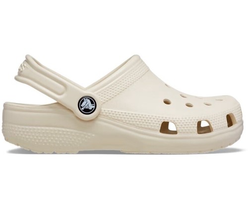 Crocs Kids Classic Clog in Bone New - Up to size Adult 6