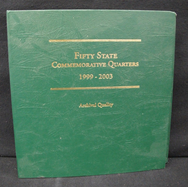 LITTLETON The 50 State Commemorative Quarter Series Vol 1 1999-2003 NO COINS