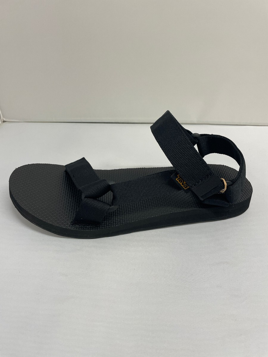 TEVA ORIGINAL UNIVERSAL STRAPPY SANDALS, BLACK - MEN US 9 
