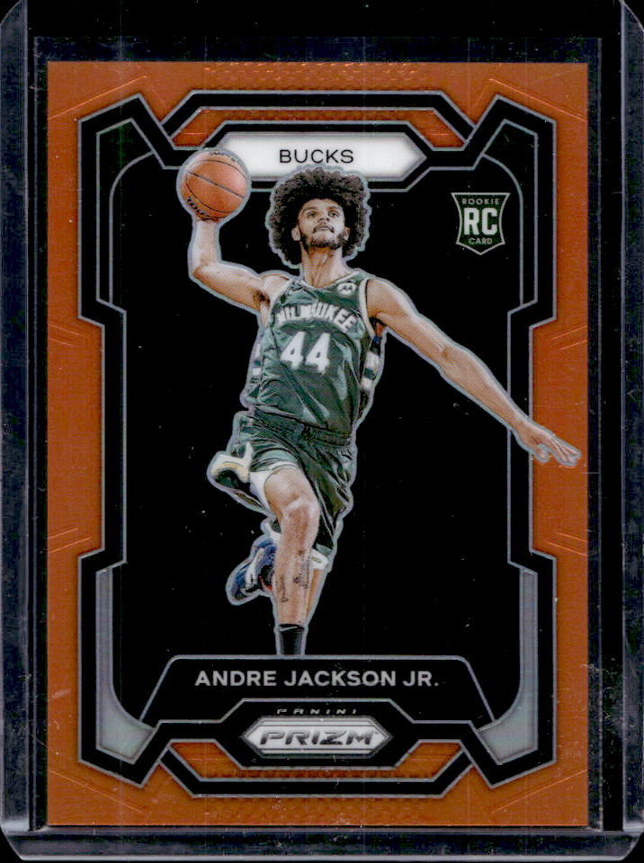 2023-24 Panini Prizm Andre Jackson Jr. Prizms Orange RC #48/49 #131