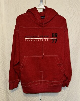 Bugle Boy Size M Long Sleeve Pullover Hoodie