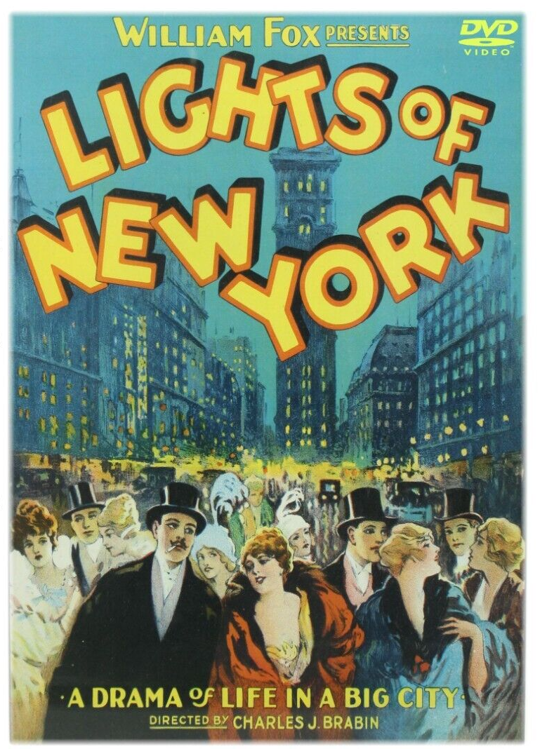 LIGHTS of NEW YORK  1928 DVD FIRST all Sound film Restored