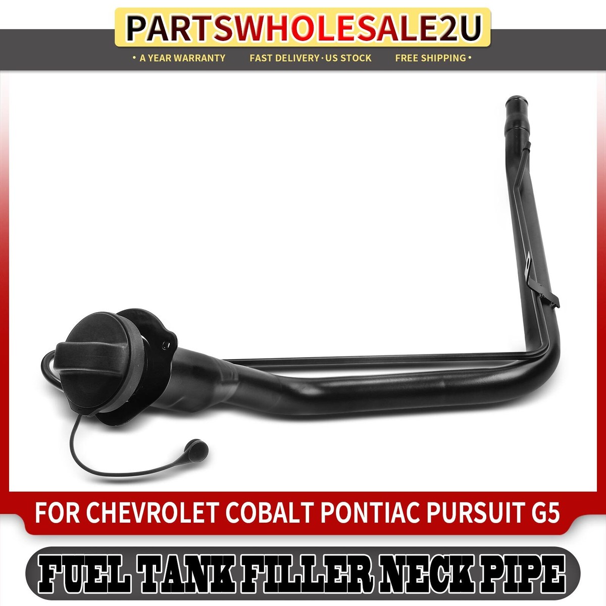 A-Premium Brake Master Cylinder With Reservoir For 2005-2008 Chevy Cobalt Pontiac G5 Pursuit – Aluminum