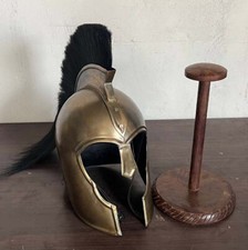 Troy Achilles Helmet Trojan Helmet for Role Play with Free Display Stand Gift