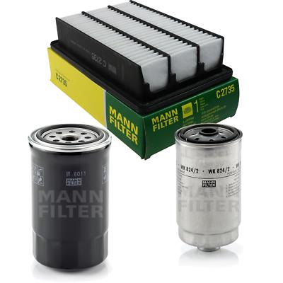 MANN-FILTER PAKET für Hyundai Santa Fé II CM 2.2 CRDi GLS 4x4 9733219