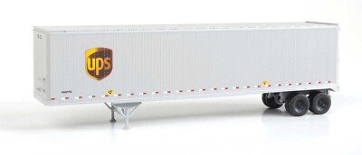 Walthers 45' Stoughton Trailer United Parcel Service Modern Logo 2-Pack HO Scale