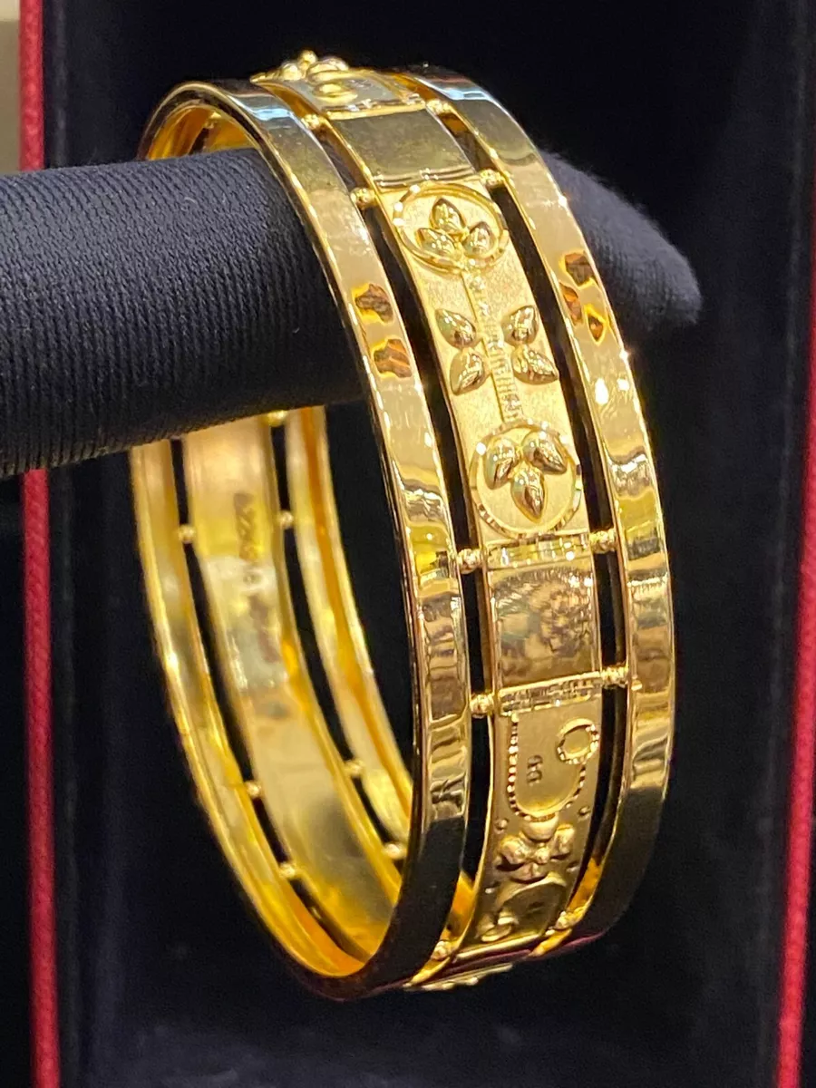 Bangle gold best sale 916