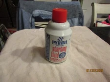 Vintage Pyroil Starting Fluid 8.3 Oz Metal Spray Can S-12
