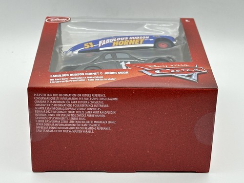 1:43 Disney Pixar Cars Die cast 2 Pk Hudson Hornet & Junior Moon New/Sealed - Picture 6 of 7