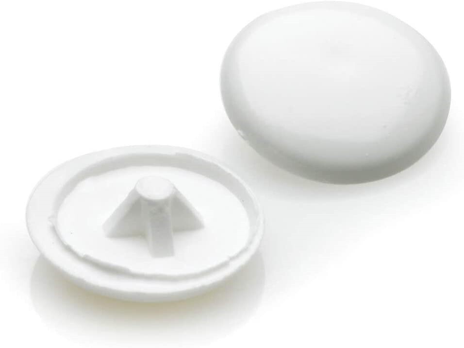 PLASTIC POZI / PHILLIPS PUSH FIT SCREW COVER CAP CAPS Choose COLOUR