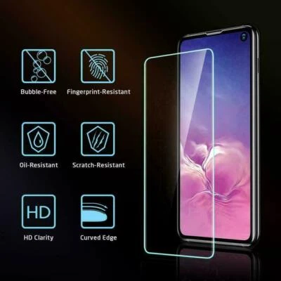 2x Samsung Galaxy S10e Schutzglas Panzerfolie Echt Tempered Glass Display Schutz - Bild 1 von 2